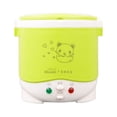 thumbnail image 1 of QualitChoice Car Rice Cooker Mini Cooking Tools Multifunctional 1L Porridge Electric Heater Dormitory House Travel Truck Machine 24V/green 24V, 1 of 6