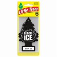 thumbnail image 1 of Little Trees Black Ice Car Air Freshener, 1 of 1