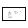 thumbnail image 3 of Quartet Widescreen Magnetic Dry-Erase Board, Black Frame, 30” x 18”, 3 of 3