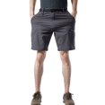 thumbnail image 3 of Zemub Men's Quick Dry Shorts Multi-pocket Training Hiking Pants(Gray,L), 3 of 8