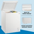 thumbnail image 4 of Kenmore 5.1 Cu.ft Convertible Chest Freezer, Adjustable Temperature Control with Garage-Ready, 4 of 7