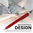thumbnail image 3 of 8in1 Function Pen Ruler Touchs Screwdriver Pen Multifunctional Pen Metal Ballpoint Pen 1ml, 3 of 5