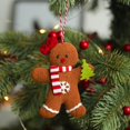 thumbnail image 3 of 3Pcs Christmas Gingerbread Ornaments Gingerbread Man Christmas Decorations Gingerbread Christmas Tree Ornaments Decorative Resin Gingerbread Decor for Christmas Tree, 3 of 6