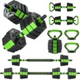 thumbnail image 2 of Ourlova Adjustable Dumbbells 66/88Lbs, 4-in-1 Weight Set with Connector, Multi-Functional Fitness Tool for Home Gym, 2 of 7