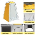 thumbnail image 2 of Portable Pop-Up Privacy Tent - Instant Setup Lightweight Shower & Changing Room Shelter with UV Protection Compact Portable Toilet Tent for Outdoor Activities, Hiking Essentials, Beach Shelter, 2 of 5