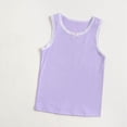 thumbnail image 1 of Soki Girls Layer Undershirt Summer T-shirt Base Shirt Round-Neck Camisoles Tops, 1 of 1