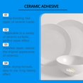 thumbnail image 4 of Aodebiao Professional Ceramic Repair Glue Kit - 50ml Epoxy Adhesive for Porcelain, Tile & Glass - Fast-Drying, Strong Bond with Tools Included (Push Rod, Sandpaper, Scraper, Spatula), 4 of 9