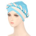 thumbnail image 2 of Turban Tressé pour Femmes Chapeau Bonnet de Cancer Foulard Couvre-Chef, 2 of 2