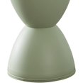 thumbnail image 3 of ORUYROP Footstool, Thickened Plastic Shoe Changing Stool, Round Footstool, Living Room Footstool, Low Coffee Table Footstool Living Room Bedroom Shoe Changing Stool Modern Home(Green), 3 of 5