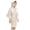 Beige, variant on Kids Robes for Girls Kids Girls Silk Satin Bathrobe with Hooded Kimono Robes Nightgown Sleepwear Clothes Classic Loungewear Robes Toddler Robe 4-5 Years