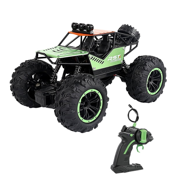 Fridja 1:18 Alloy Remote Control Car Off-road Vehicle Climbing Car With Lights Electric Car Stall 2.4G Remote Control