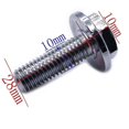 thumbnail image 3 of Pw50 Motorcycle Shock Shocks Suspension Accessories Front Fork Shock Absorber For Set Assembly For Pw 50 Py50 Peewee 50 E-moto, 3 of 5