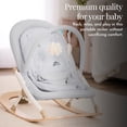 thumbnail image 4 of Dream On Me SleekSway Portable Rocker, Light Gray, 4 of 7