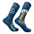 thumbnail image 1 of Men's Eat Sleep Game Socks Funny Cool Video Games Lover Footwear, 1 of 4
