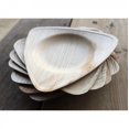 thumbnail image 3 of 6” Triangle Plate | Bio Mart Areca Palm Leaf | Natural, Eco-friendly, Heavy Duty, Re-usable, Backyard Compostable Biodegradable, Disposable supply |Theme Party, Wedding late | Pack of 10, 50 or 100, 3 of 4