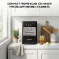 thumbnail image 2 of Kenmore Countertop Bullet Ice Maker 26 lb/Day Portable Ice Machine Self-Cleaning with Basket & Scoop, 2 of 8