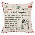 thumbnail image 3 of Personalized Pillow Covers Envelope Decorative Square Throw Pillow Case for Christmas Anniversary, 3 of 6