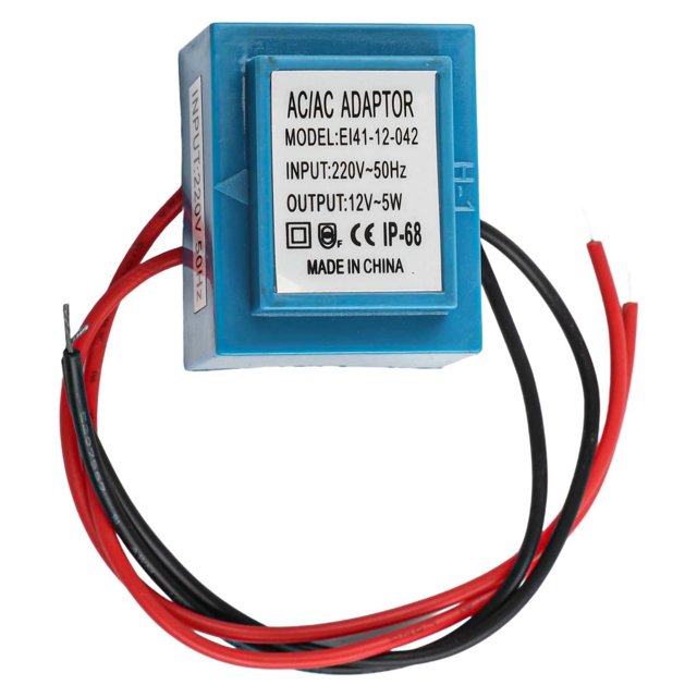 AC LED Transformer 12V/24V 5W Power Supply Outdoor Power Supply Transformer IP68