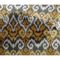 thumbnail image 4 of oneOone Viscose Chiffon Fabric Diamond & Swirl Ikat Decor Fabric Printed BTY 42 Inch Wide, 4 of 4