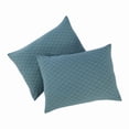 thumbnail image 2 of Bh&G 3Pc Comforter Set Full Queen Nimbus Blue, 2 of 4