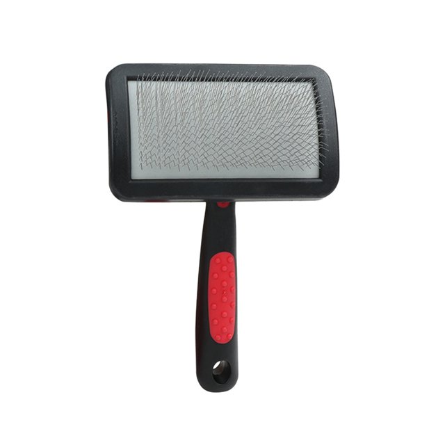Pet Grooming Double Needle Comb for Dogs and Cats Detangling Tool with Efficient Hair Removal