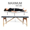 thumbnail image 3 of GreenLife® 3-Section 5" Luxury Wooden Super Stable Portable Massage Table - MTW132, 3 of 4