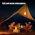 thumbnail image 4 of HOARBOEG Lumières de Camping à DEL Extérieures, Lumières de Camping Rechargeables, Lumières Portatives, Lumières de Tente, Lumières Décoratives d'Ambiance pour Table, Lampes de Table Concises de Camping, 4 of 7