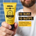 thumbnail image 2 of Bee Bald Heal Baume de Guérison Post-Rasage Apaise Instantanément la Peau Endommagée Traite les Bosses Rougeurs Rasoir Brûle-Tout & Autres Irritations Connexes au Rasage 2 Fl Oz Chacun (Lot de 2), 2 of 5