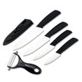 thumbnail image 4 of Baohd 5 Pcs Zirconia Ceramic Knife Set Cooking Tools 3" 4" 5" 6" Inch Paring Chef Knife + Peeler + Covers Ceramic Knife Set, 4 of 6