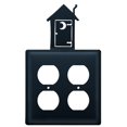 thumbnail image 3 of Village Wrought Iron EOO-256 Outhouse - Couvercle Double Sortie, 3 of 3