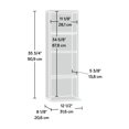 thumbnail image 4 of Sauder Beginnings Storage Tower, Cinnamon Cherry, 414112, 4 of 6