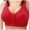 Red, variant on Large Sports Bra Bra with Back Support Compression Bras Womens Athletic 36c Push up Bras for Women Sports Bras Pack for Women Sports Bras for Women Pack Woman's Bras Semi Bra Women Bras plus Size