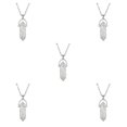 thumbnail image 2 of QualitChoice Hexagon Column Charm Exquisite Women Men Making Findings Handmade Anniversary Hanging Pendants Colorful Crystal Follie 5Set, 2 of 6