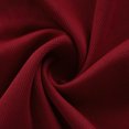 thumbnail image 4 of RXIRUCGD Hommes Couleur Unie Poche Manches Longues Col Rabattable Mode Chemise de Balle de Golf Hauts, Rouge, Taille : M, 4 of 6