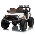 thumbnail image 1 of VOLTZ TOYS 24V Kids Ride-On Jeep Truck with Extendable Cabin, 2-Seater Off-Road Electric Car with Quad Motors & Parent Remote Control, EVA Rubber Wheels, Bluetooth, Gift for Boys & Girls Aged 3-8, 1 of 7