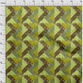 thumbnail image 3 of oneOone Viscose Jersey Fabric Line|Chevron & Triangle Geometric Print Sewing Fabric BTY 60 Inches Wide, 3 of 5