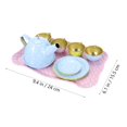 thumbnail image 2 of CNKOO 1 Ensemble/15 Pcs Mini Articles à Thé Simulation Kit de Cuisine Amusant Jouet pour Enfants Kit de Thé, 2 of 6