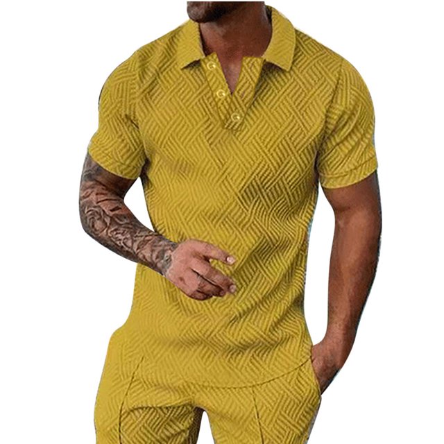Chemises à Manches Courtes pour Hommes Survêtement d'Été pour Hommes Tenues Courtes Mode Chemise Décontractée à Manches Courtes Chemise à Manches Courtes Col Rabattu Blouse et Chemise Chemise à Manches Longues Hommes Chemises à Manches Courtes