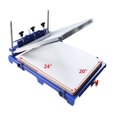 thumbnail image 2 of Micro-Adjustable Color Silk Screen Printing Machine with Large Printing 20x24inch Pallet, 2 of 3
