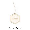 thumbnail image 4 of Creative Pendant Christmas Tree Decor Letter Printed Eco-Friendly Wooden Pendant For Home Inside Fireplace Decoration, 4 of 4