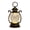 Bronze Antique, variante sur Lanterne Suspendue à DEL de Style Rétro avec Crochet, Éclairage Doux, Alimentée par Piles, Veilleuse de Bureau à DEL pour Décoration de Fête
