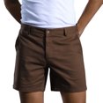 thumbnail image 2 of EOYWHK Linen Gym Shorts Juniors Relaxed Fit Dress Shorts Summer Casual Solid Color Elastic Drawstring Pockets, 2 of 7