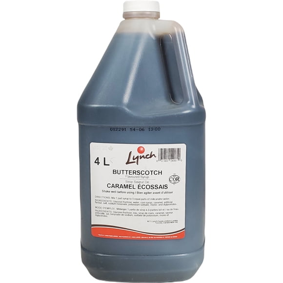 Lynch Butterscotch Topping - Pack of 2 - 4L - Rich & Creamy - Versatile Topping (2x4Ltr)