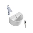 thumbnail image 1 of DROP Bath and Kitchen DR091250 Bathroom Vessel Sink Set, 1 of 7