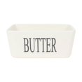 thumbnail image 2 of Yhmxh Kitchen Organizers And Storage New Ceramic Butters Box Cheese Butters Box Nordics Style Butters Storage Ceramic Jar Ceramic Yellow Jar, 2 of 6