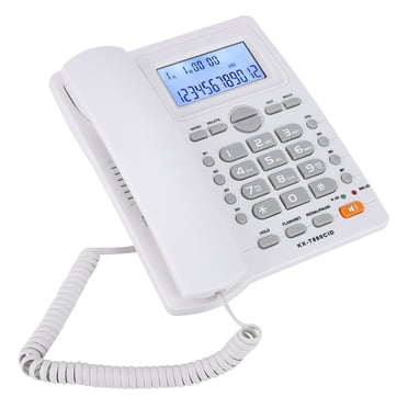 Spptty Answering Machine Corded Phone With Speakerphone Call Time Record Home For Calculator Telephone