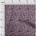 thumbnail image 2 of oneOone Polyester Spandex Purple Fabric Tropical Craft Projects Decor Fabric Printed By The Yard 56 Inch Wide, 2 of 5
