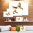 thumbnail image 3 of Joli Vol d'Oiseau Vert Adorable - Impression sur Toile d'Art Animalier, 3 of 4