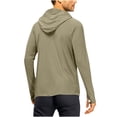 thumbnail image 3 of Besolor Chandails à Capuchon de Protection Solaire UPF 50+ pour Hommes, Manches Longues, Pêche, Randonnée, Course, Légers, Séchage Rapide, 3 of 4