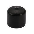thumbnail image 4 of Unique Bargains 5Pcs 23mm Inner Dia PVC Flexible Vinyl End Cap Screw Protector Cover Black, 4 of 4